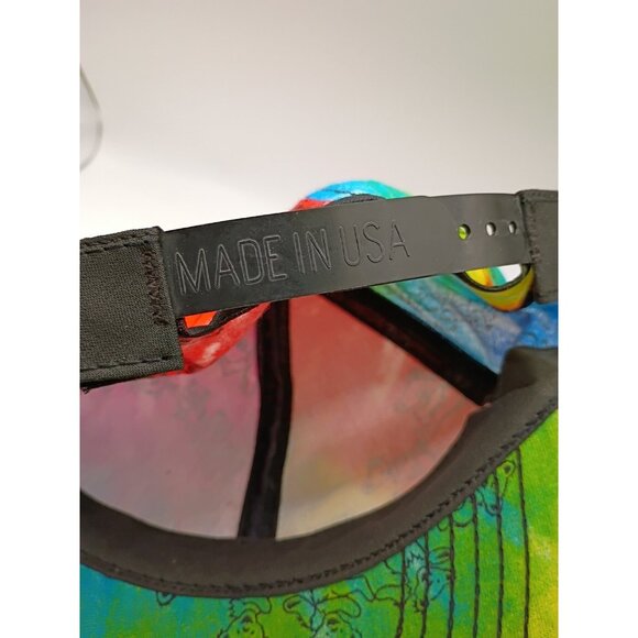 Vintage 90s Grateful Dead Snapback Tie Dyed Baseball Hat 1991 - Picture 7 of 8